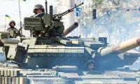 Ukraine, krig, tanks, soldater